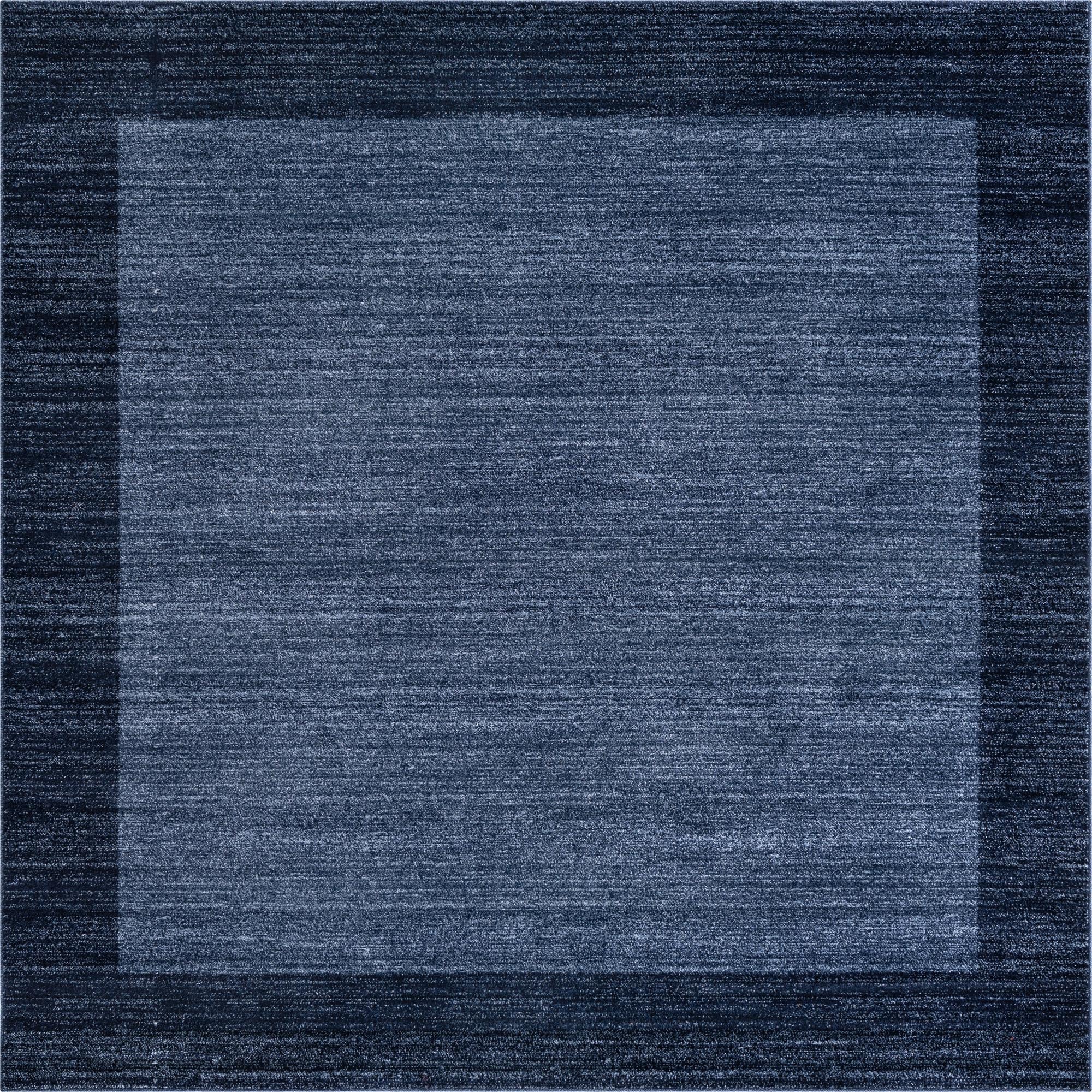 Studio Haven Collection Area Rug -  Conservatory (Navy Blue)