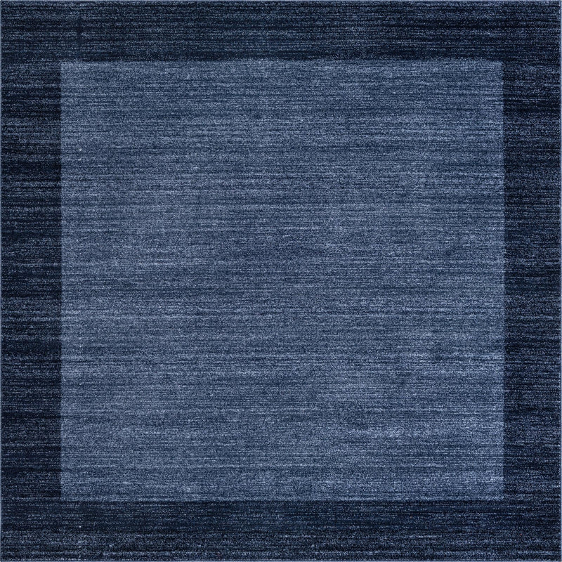 Studio Haven Collection Area Rug -  Conservatory (Navy Blue) Square Navy Blue  lifestyle 19