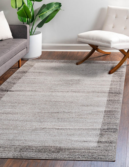 Studio Haven Collection Area Rug -  Conservatory (Light Gray)