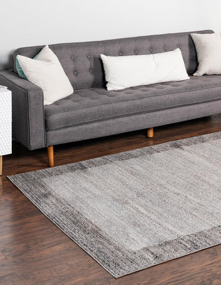 Studio Haven Collection Area Rug -  Conservatory (Light Gray)