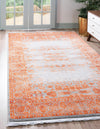 Rustic Charm Revival Collection Area Rug -  Pastoral Rectangle Terracotta  lifestyle 6