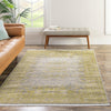 Rustic Charm Revival Collection Area Rug -  Pastoral Rectangle Light Green  lifestyle 13