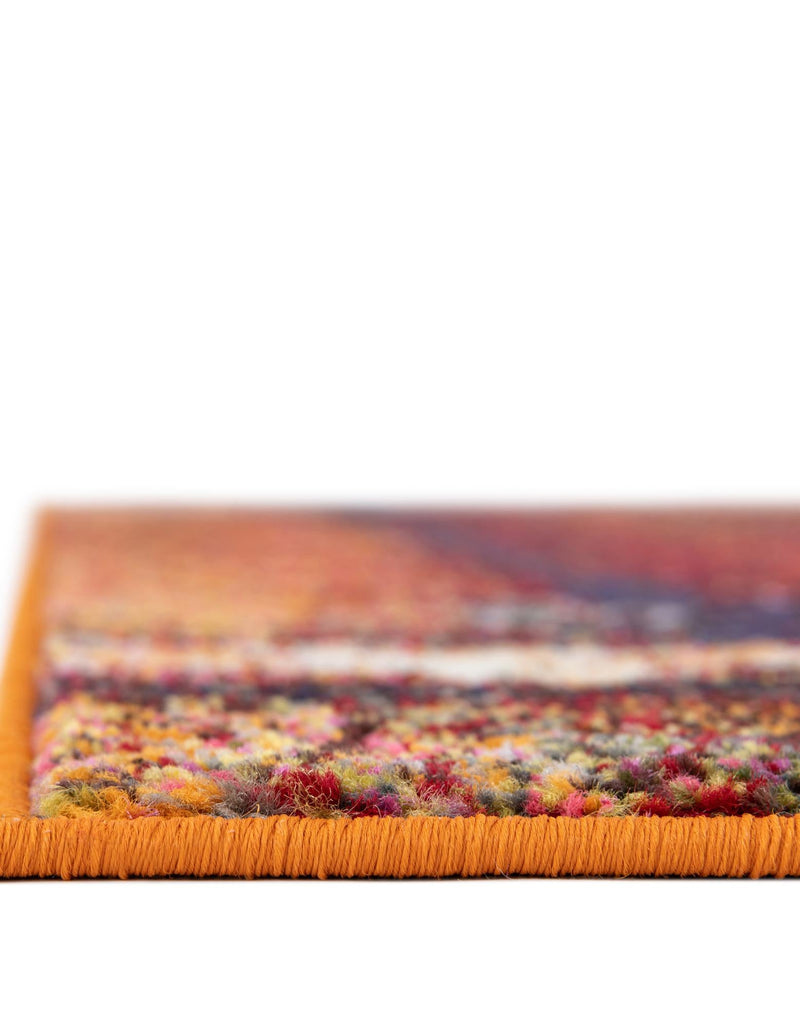 Marrakesh Elegance Collection Area Rug -  Sijilmasa Rectangle Orange  lifestyle 14