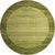 Studio Haven Collection Area Rug -  Conservatory (Light Green) Round Light Green  lifestyle 16