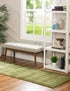 Studio Haven Collection Area Rug -  Conservatory (Light Green)