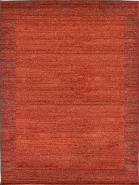 Studio Haven Collection Area Rug -  Conservatory (Terracotta)