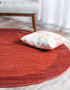 Studio Haven Collection Area Rug -  Conservatory (Terracotta)