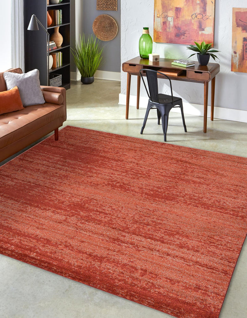 Studio Haven Collection Area Rug -  Gallery (Terracotta) Square Terracotta  lifestyle 20