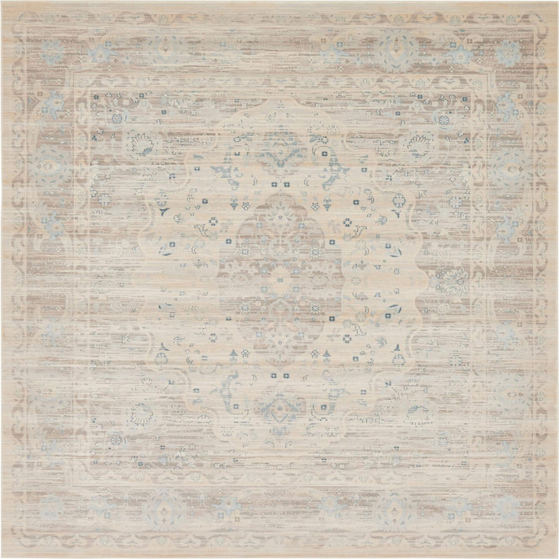 Heritage Retreat Collection Area Rug -  Chateau Square Dark Gray  lifestyle 8