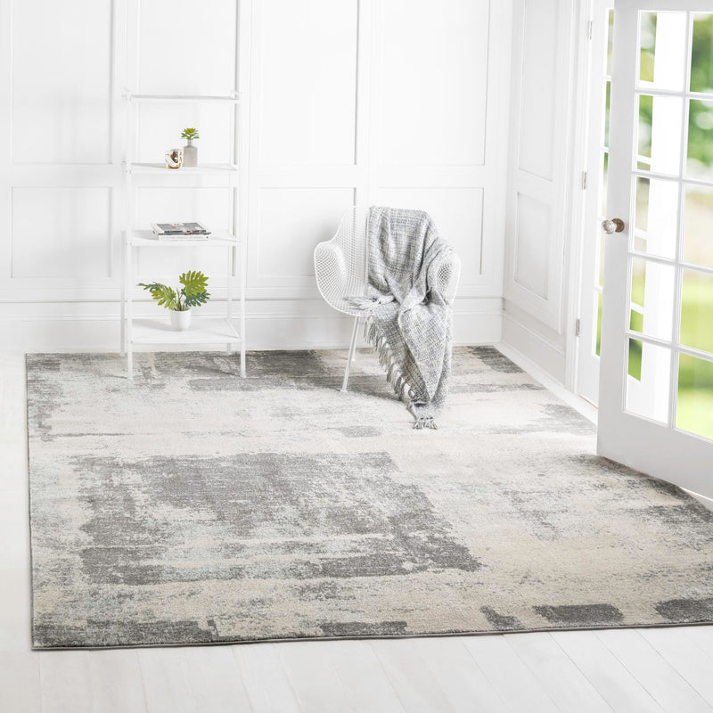 Antique Tapestry Collection Area Rug -  Blenheim Square Gray  lifestyle 31