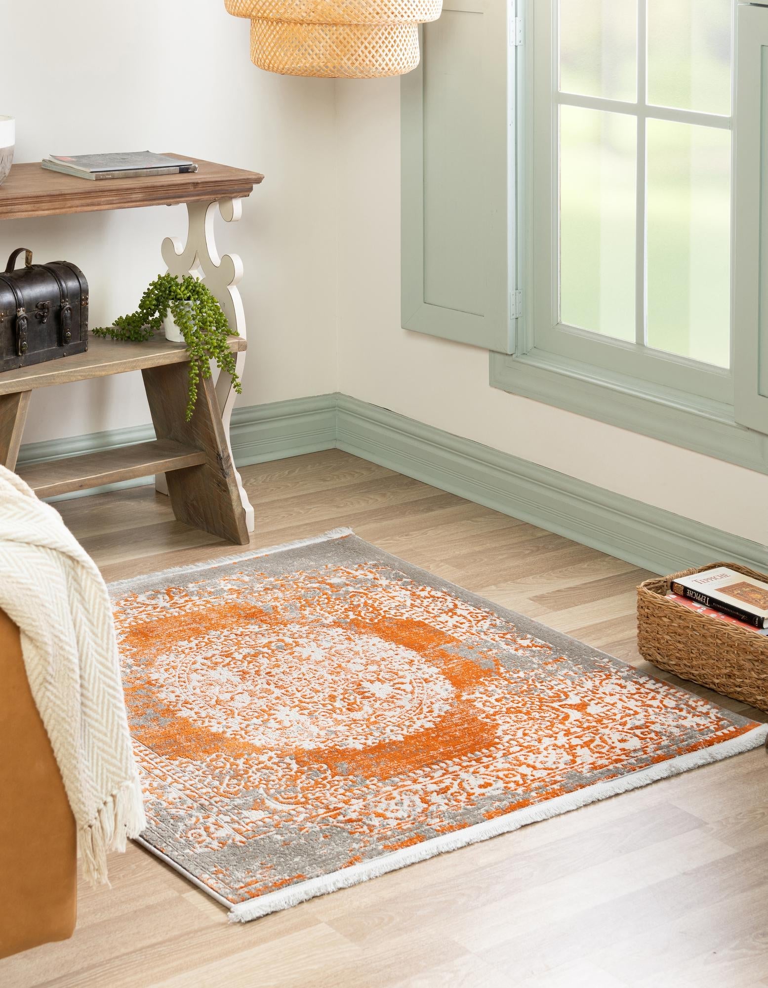 Rustic Charm Revival Collection Area Rug -  Meadowland