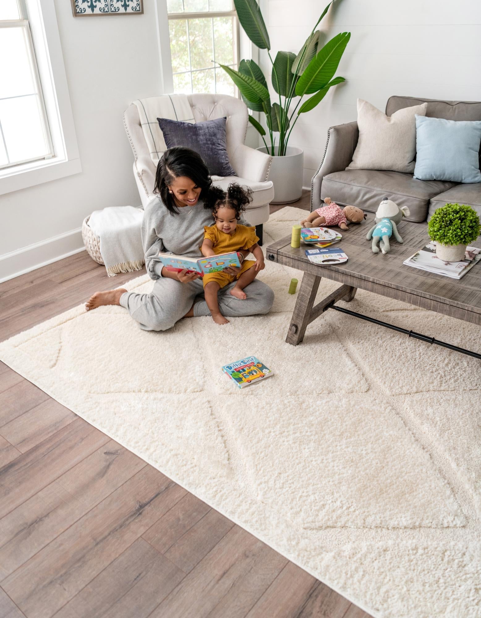 Trellis Haven Collection Area Rug - Havenwood