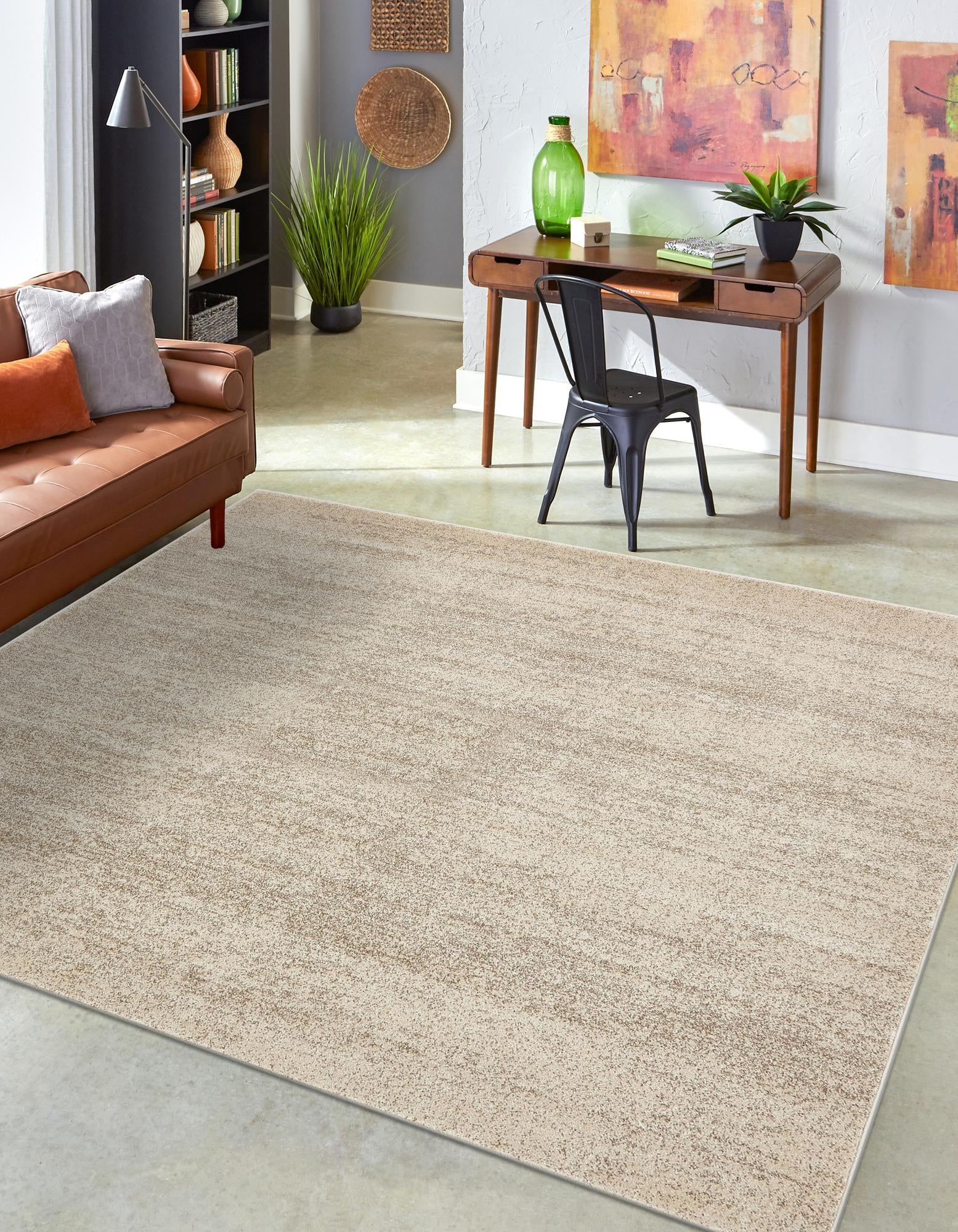 Studio Haven Collection Area Rug -  Gallery (Bone Beige)