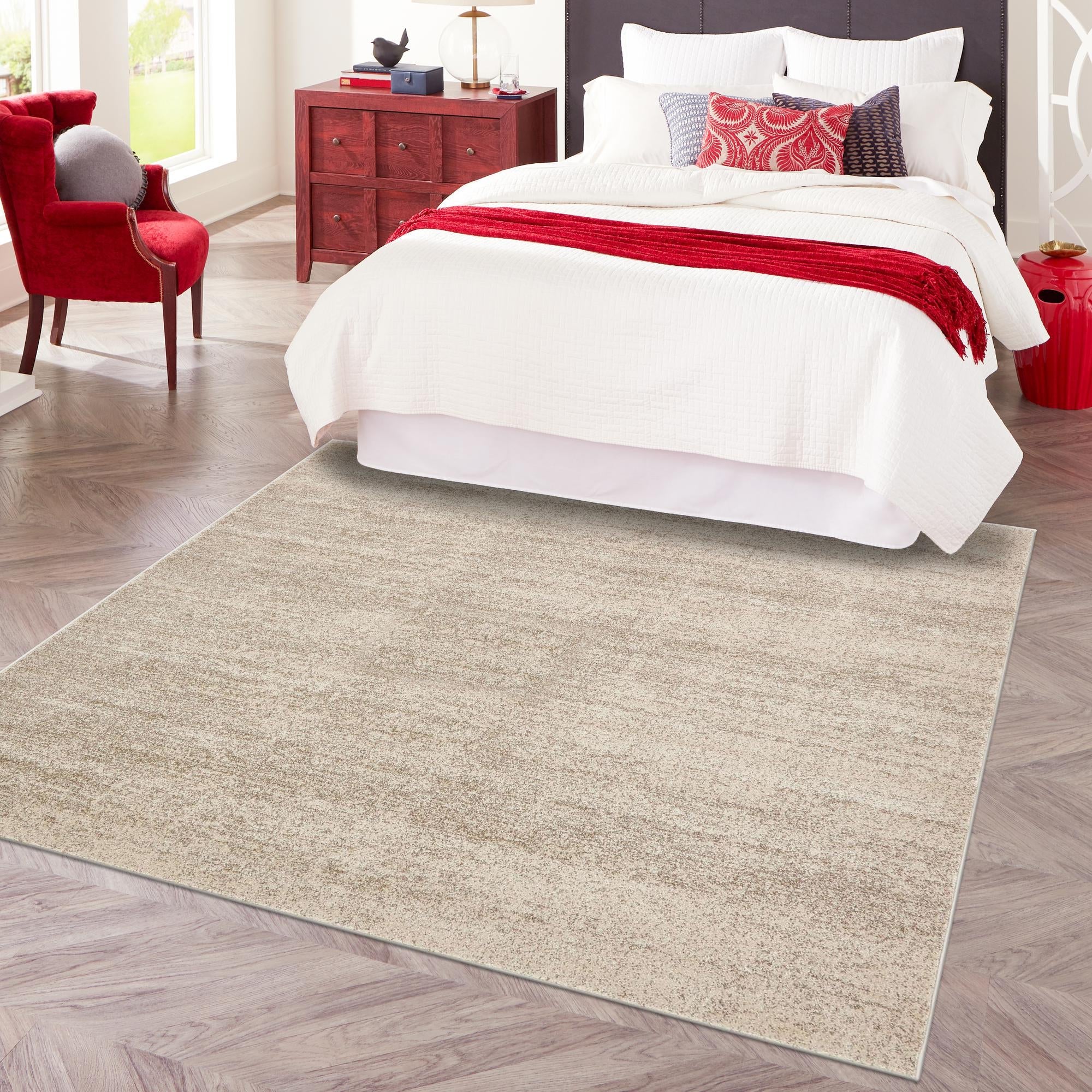 Studio Haven Collection Area Rug -  Gallery (Bone Beige)