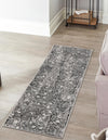 Urban Oasis Collection Area Rug -  Sheepshead Runner Dark Gray  lifestyle 8