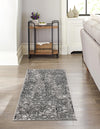 Urban Oasis Collection Area Rug -  Sheepshead Runner Dark Gray  lifestyle 9