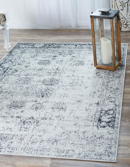 Riviera Elegance Collection Area Rug - Antibes (Gray)