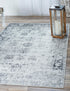 Riviera Elegance Collection Area Rug - Antibes (Gray)