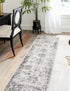 Riviera Elegance Collection Area Rug - Antibes (Gray)