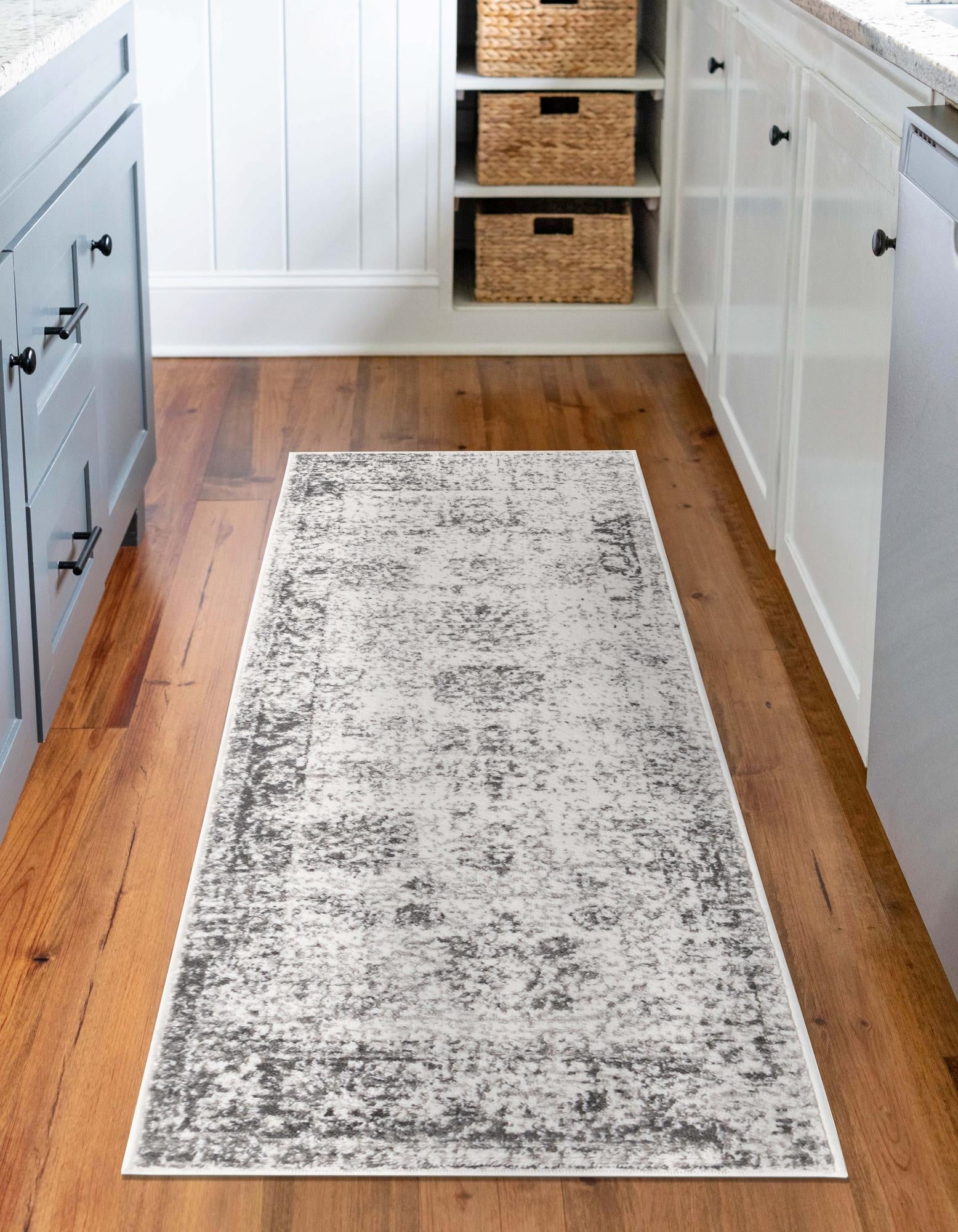 Riviera Elegance Collection Area Rug - Antibes (Gray)