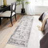 Riviera Elegance Collection Area Rug - Antibes (Gray) Runner Gray  lifestyle 47