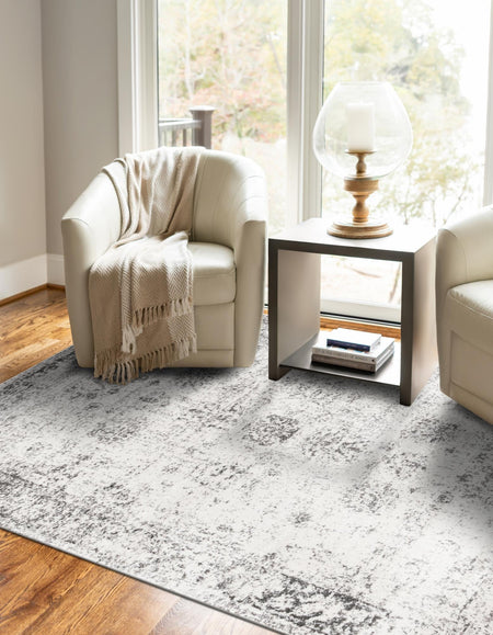 Riviera Elegance Collection Area Rug - Antibes (Gray)