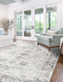 Riviera Elegance Collection Area Rug - Antibes (Gray)