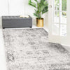 Riviera Elegance Collection Area Rug - Antibes (Gray) Rectangle Gray  lifestyle 45