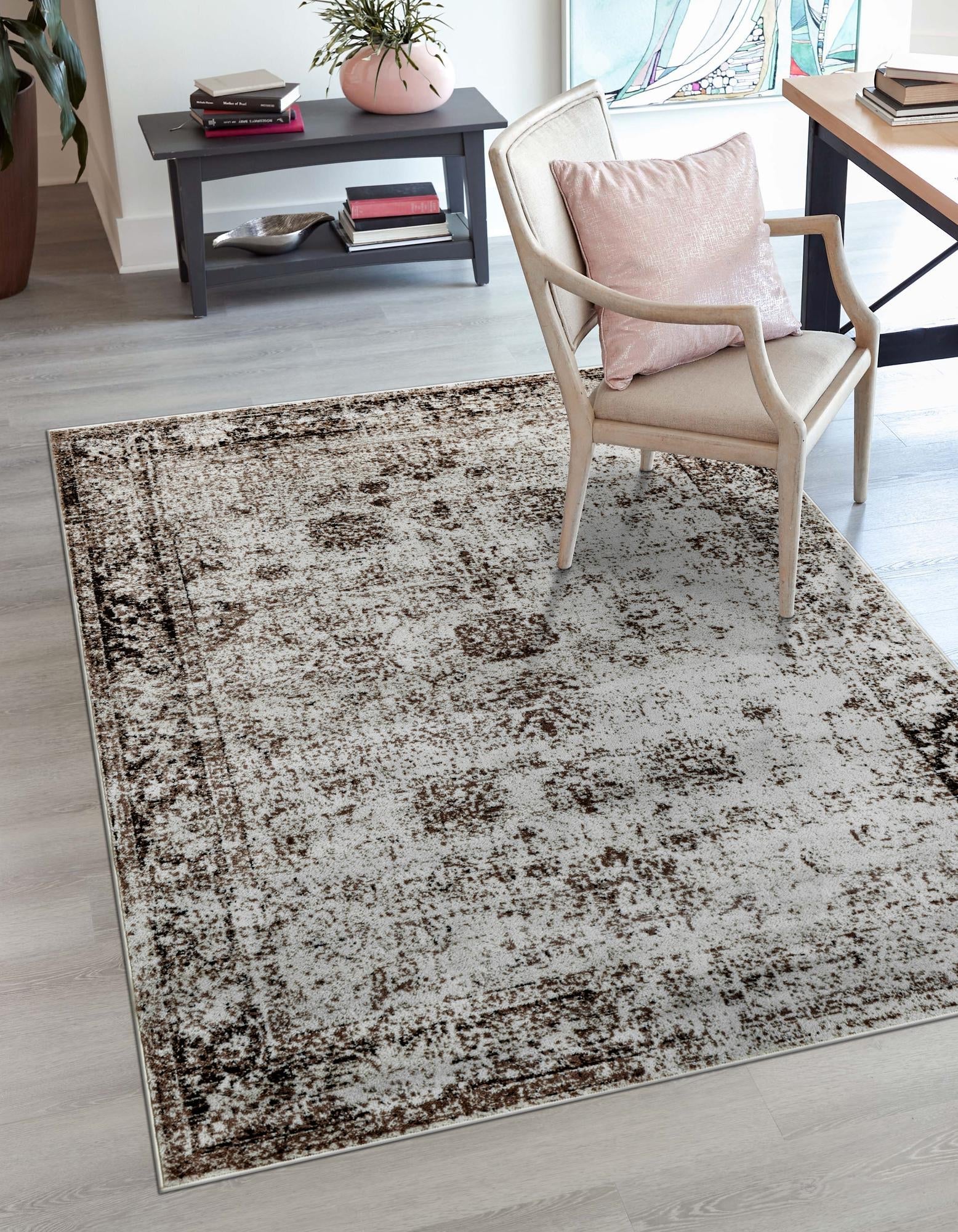 Riviera Elegance Collection Area Rug - Antibes (Beige)