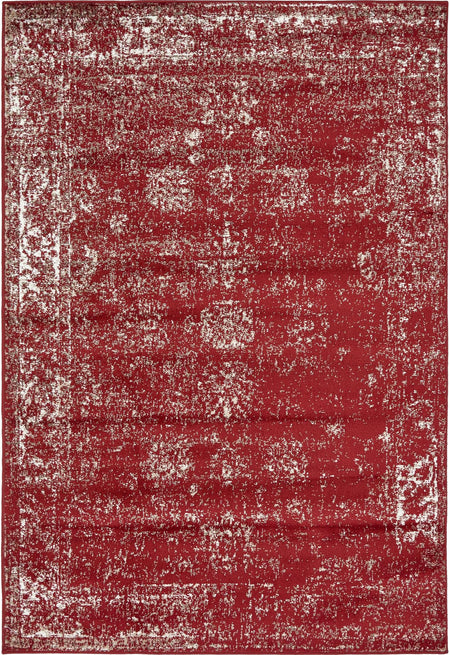 Riviera Elegance Collection Area Rug - Antibes (Burgundy)