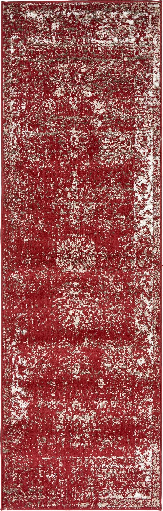 Riviera Elegance Collection Area Rug - Antibes (Burgundy)