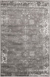 Riviera Elegance Collection Area Rug - Antibes (Dark Gray) Rectangle Dark Gray Main