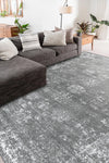 Riviera Elegance Collection Area Rug - Antibes (Dark Gray) Rectangle Dark Gray  lifestyle 28