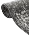 Riviera Elegance Collection Area Rug - Antibes (Dark Gray) Rectangle Dark Gray  lifestyle 47