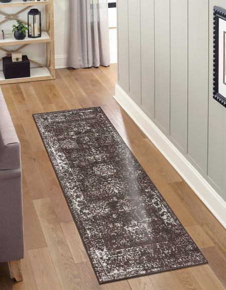 Riviera Elegance Collection Area Rug - Antibes (Brown)