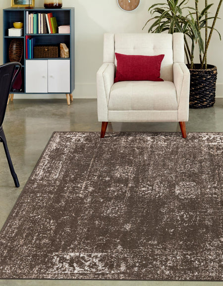 Riviera Elegance Collection Area Rug - Antibes (Brown)