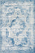 Riviera Elegance Collection Area Rug -  Menton (Blue) Rectangle Blue Main