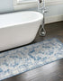 Riviera Elegance Collection Area Rug -  Menton (Blue)