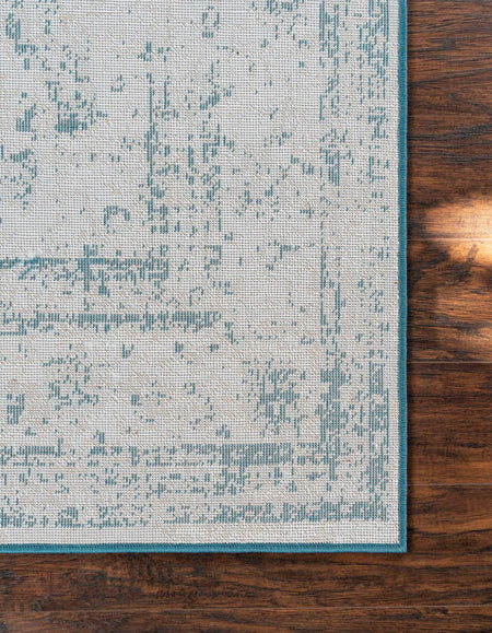 Riviera Elegance Collection Area Rug -  Menton (Blue)