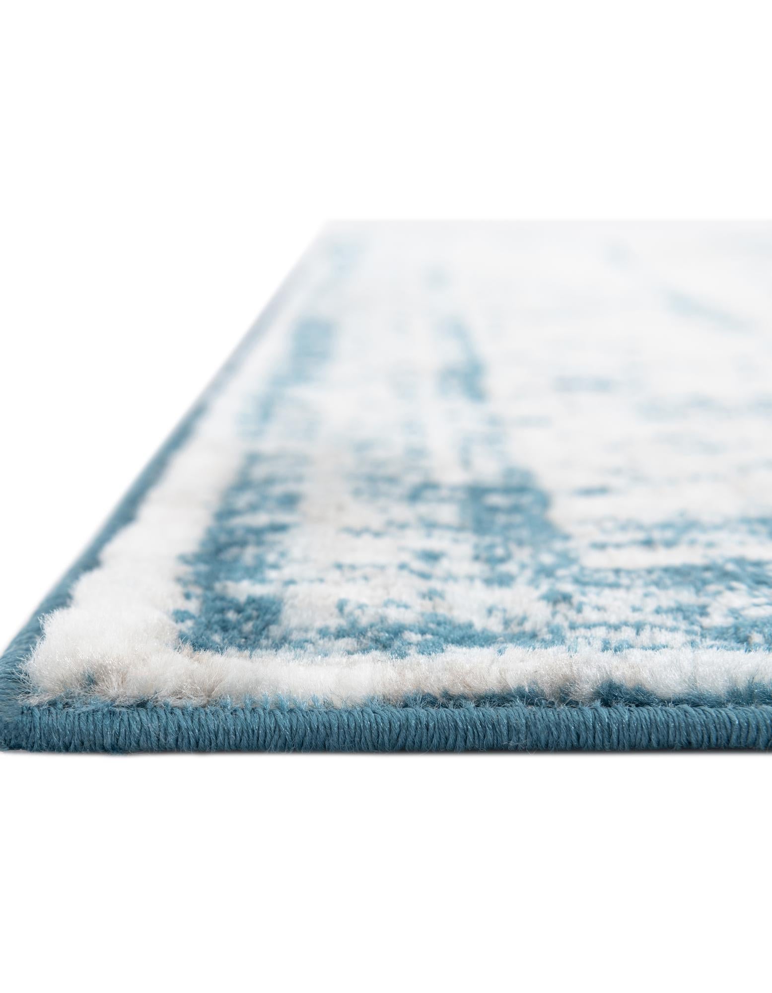 Riviera Elegance Collection Area Rug -  Menton (Blue)