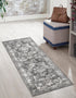 Riviera Elegance Collection Area Rug -  Menton (Gray)