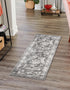 Riviera Elegance Collection Area Rug -  Menton (Gray)