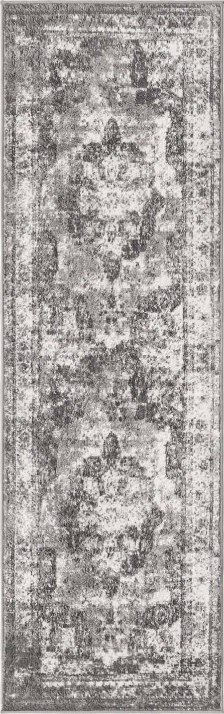 Riviera Elegance Collection Area Rug -  Menton (Gray)