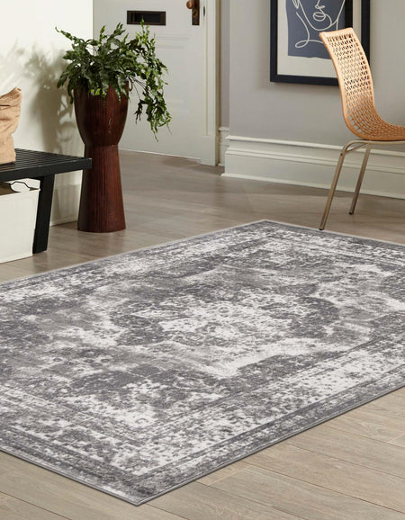 Riviera Elegance Collection Area Rug -  Menton (Gray)