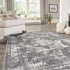 Riviera Elegance Collection Area Rug -  Menton (Gray)