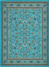 Isfahan Elegance Collection Area Rug - Naghsh-e Jahan (Turquoise)