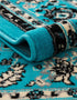 Isfahan Elegance Collection Area Rug - Naghsh-e Jahan (Turquoise)