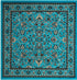 Isfahan Elegance Collection Area Rug - Naghsh-e Jahan (Turquoise)