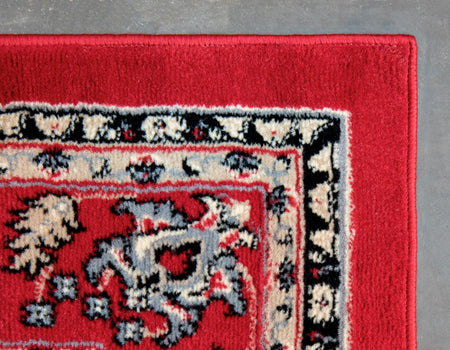 Isfahan Elegance Collection Area Rug - Naghsh-e Jahan (Red)