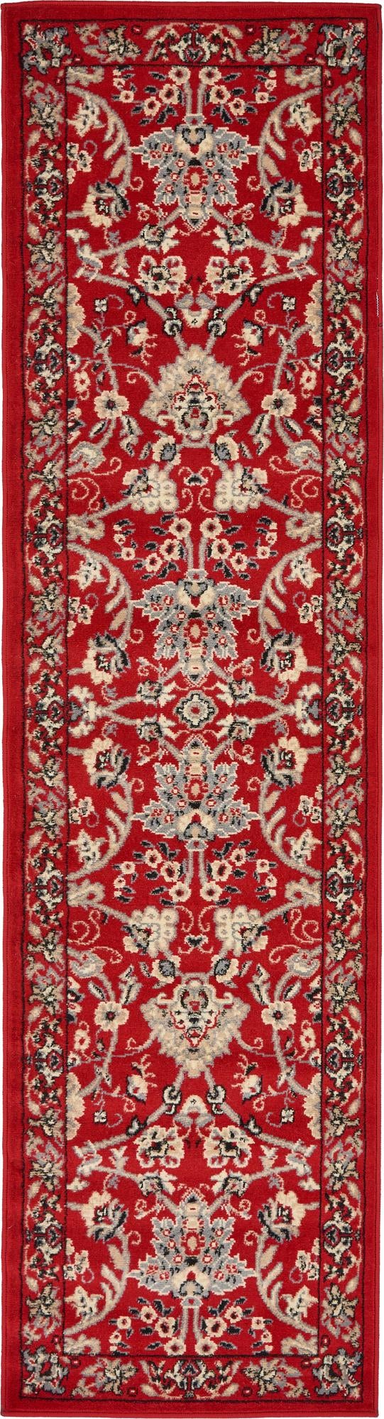 Isfahan Elegance Collection Area Rug - Naghsh-e Jahan (Red)